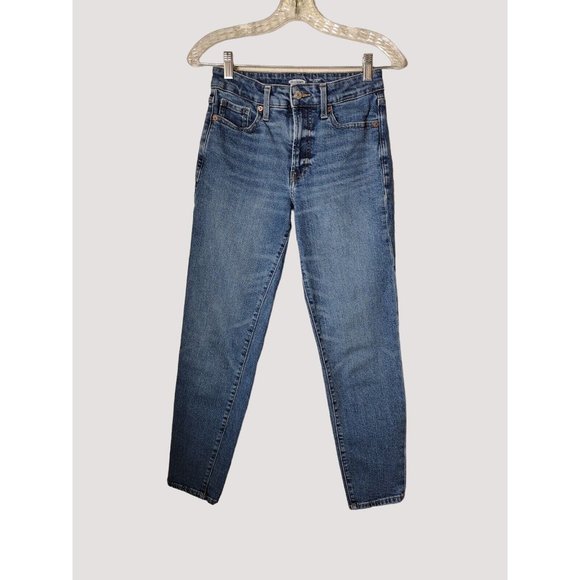 Old Navy Denim - Old Navy Jeans Womens 0 OG Straight High Rise Secret Slim Pockets